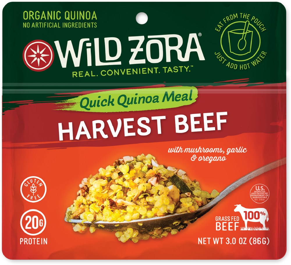 Wild Zora Harvest Beef Quinoa Bowl – 1 Serving | Camp Cookware Sets ...